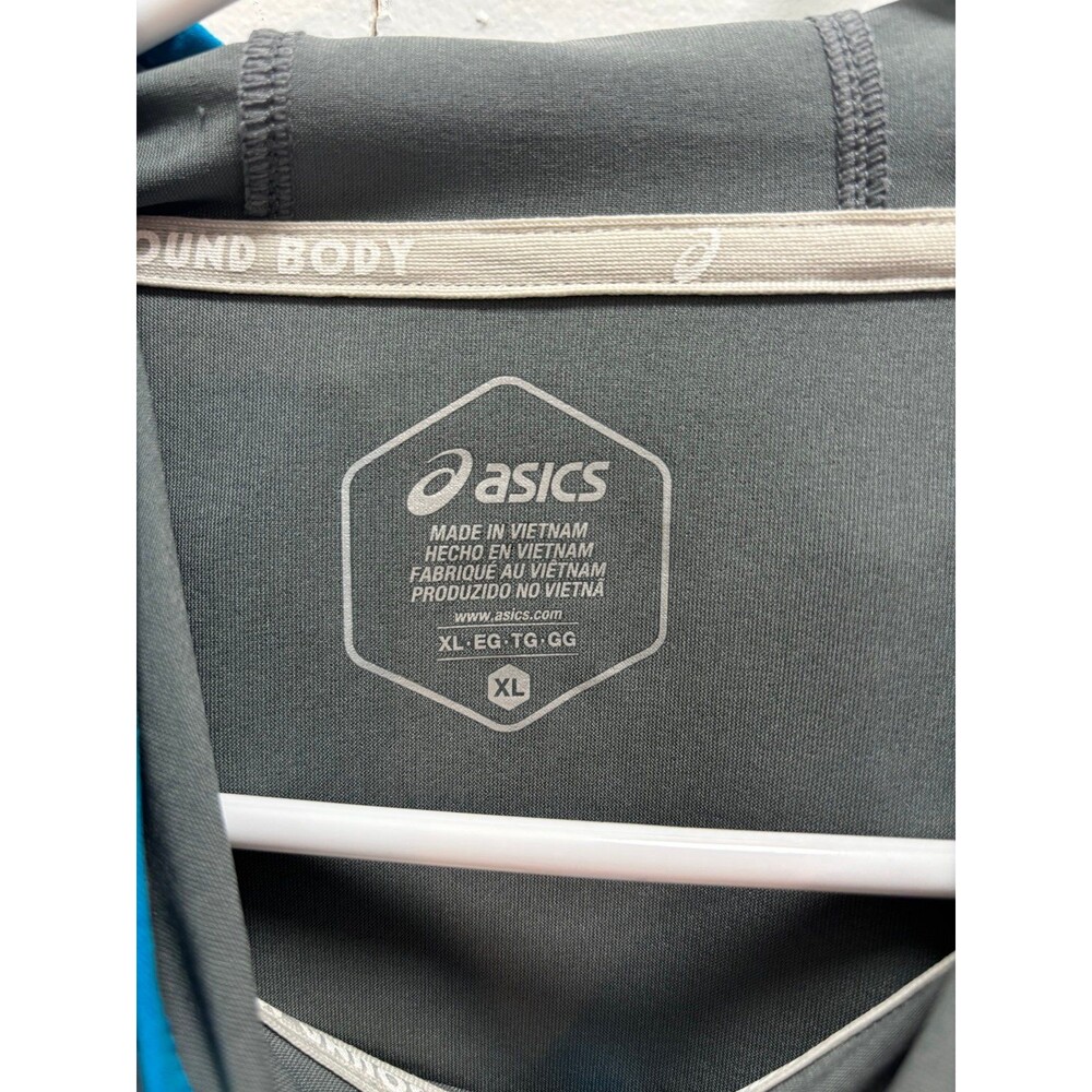 ASICS Los Angeles Marathon finisher zip up running jacket size XL - Picture 2 of 4